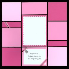 Disney Scrapbook Layout