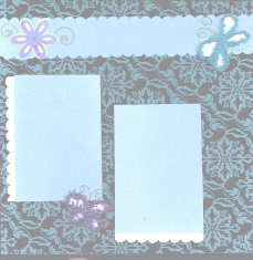 Personal Shopper Scrapbook Layout Jan 2010