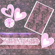 Personal Shopper Scrapbook Layouts Jan 2010