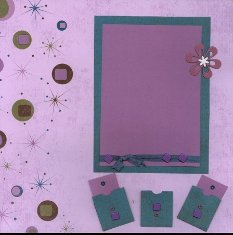 Personal Shopper Scrapbook Layout Nov 2006