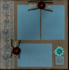 Scrapbook Layouts with Scrapbook Ribbon