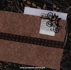 Personal Shopper Scrapbook Layout December 2011