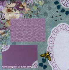 Personal Shopper Scrapbook Layouts
