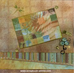 Personal Shopper Scrapbook Layouts