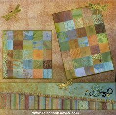 Personal Shopper Scrapbook Layouts