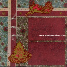 Personal Shopper Scrapbook Layout November 2011