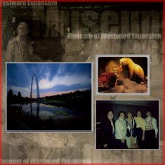 St Louis Arch Gateway to the West Scrapbook Layout
