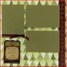 Storytellers Scrapbook Layout Dec 09