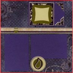 Storytellers Scrapbook Layout Dec 09