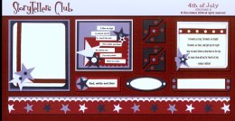 Storytellers Scrapbook Page Kit July 4 Storytellers Scrapbook Page Kit July 4