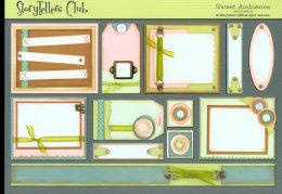 Storytellers Scrapbook Page Kit July