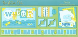 Storytellers Scrapbook Page Kit Water