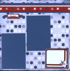 Storytellers Scrapbook Page Kit July 4