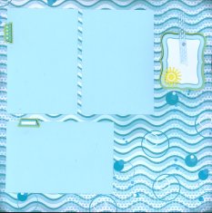 Storytellers Scrapbook Page Kit Water