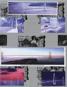Charleston SC Scrapbook Layout Bridge 2 Right
