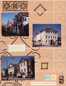 Charleston SC Scrapbook Layout