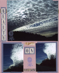 Charleston SC Harbor Srapbook Layout