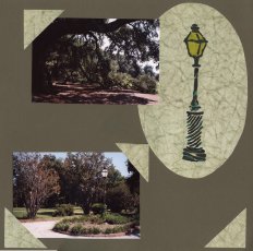 Charleston SC Scrapbook Layout