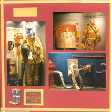 Firefighters Scrapbook Layout