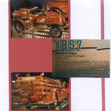 Firefighters Scrapbook Layout