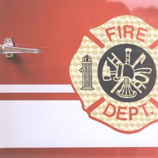 Firefighters Scrapbook Paper