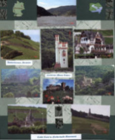 Germany Scrapbook Layout Rhine River