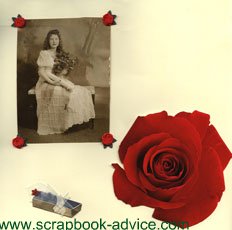 Heritage College Scrapbook Layout