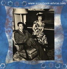 Heritage Scrapbook Layout