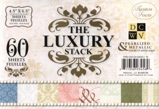 Paper Stacks DCWV Luxury Paper Stacks DCWV Luxury
