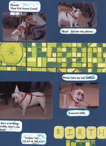 School Mascot or Pet Scrapook Layout