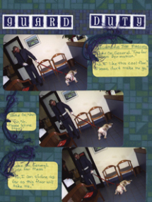 School Mascot or Pet Scrapook Layout