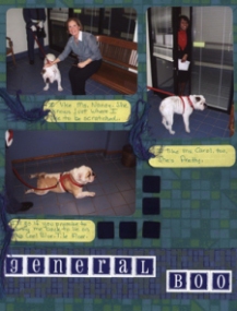 School Mascot or Pet Scrapook Layout