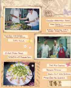 Recipe Scrapbook Layout
