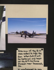 B17 Scrapbook Layout
